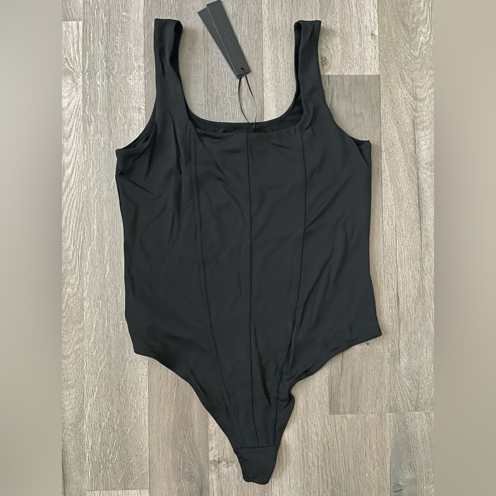 House of Harlow 1960 Bodysuit - Size L - Black - NWT